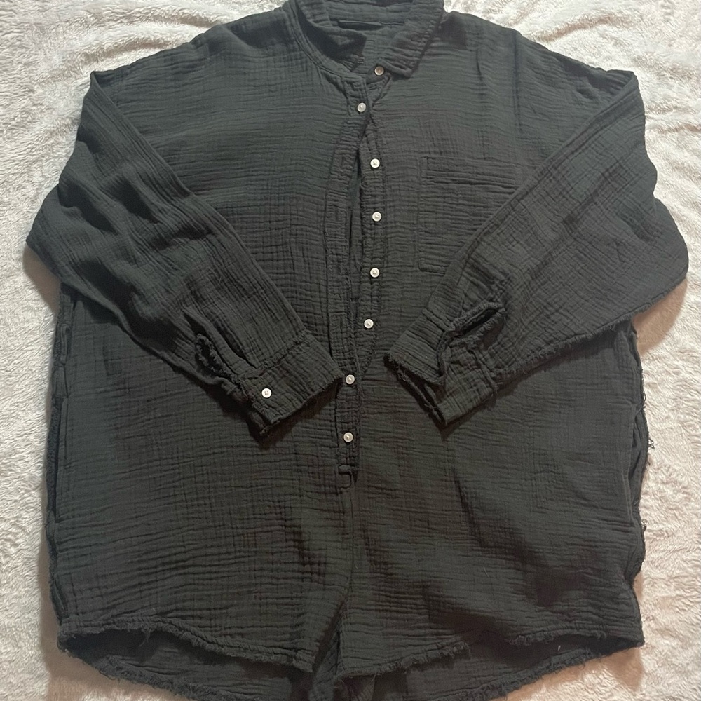American Eagle Outfitters Black Jumpsuit Elegant Silhouette
